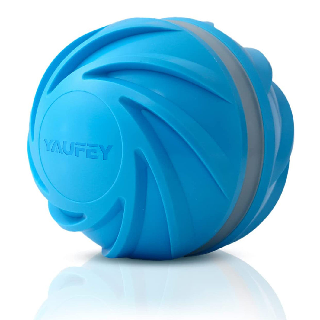 Yaufey Dog Ball Toy Interactive and Automatic, Self-Propelling Ball for Dogs, Smart Robotic Interactive Indoor Pet Toy, USB Rechargeable, Stimulate Your Pet's Instincts
