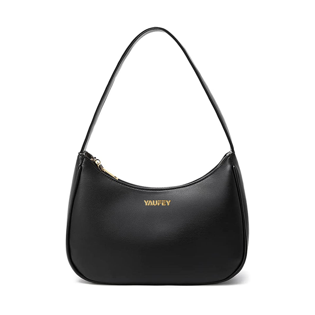 Yaufey Shoulder Bags for Women, Cute Hobo Tote Handbag Mini Clutch Purse with Zipper Closure